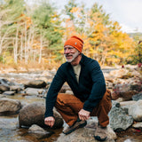 Lightweight Ridge Cuff Beanie 100% Merino Wool
