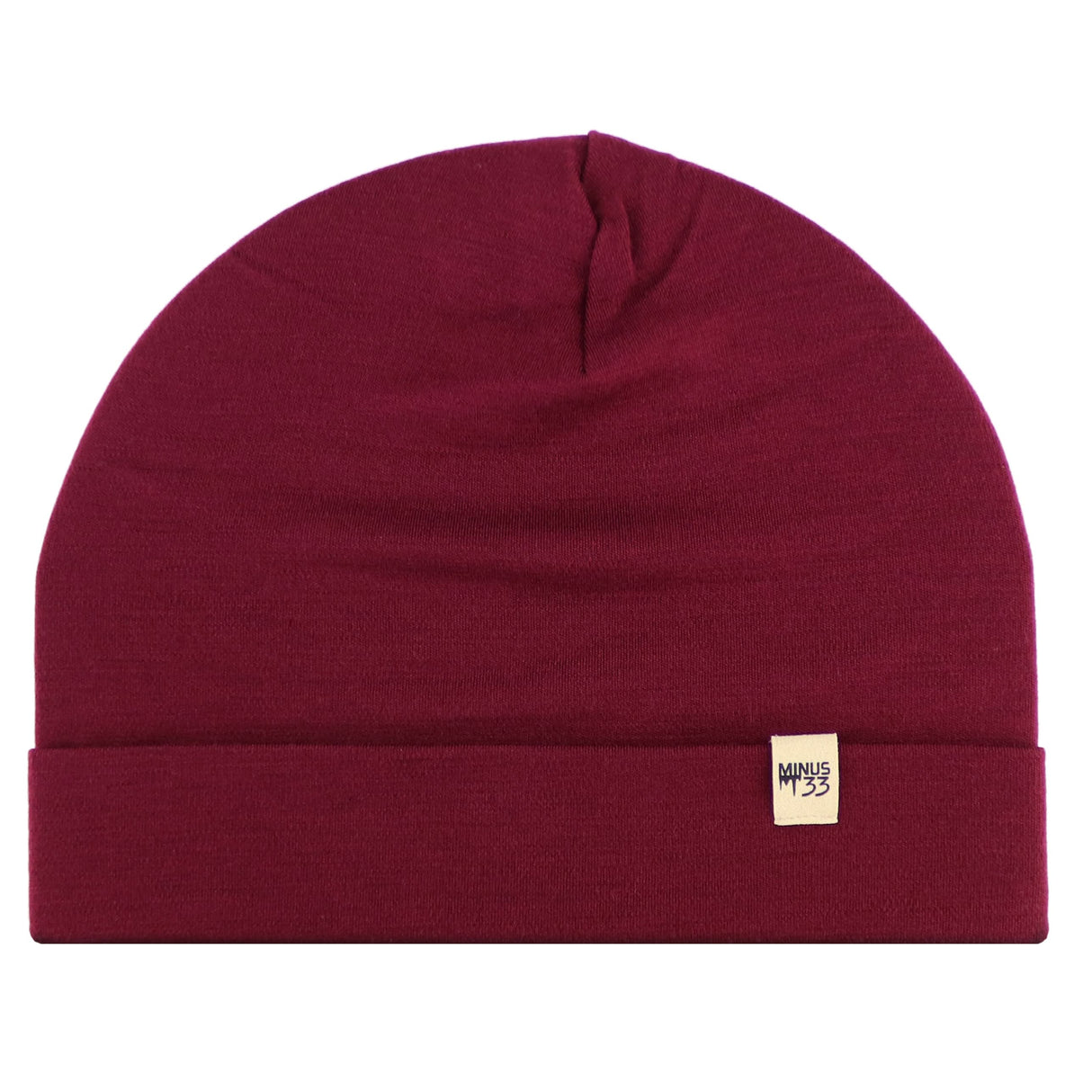 Lightweight Ridge Cuff Beanie 100% Merino Wool