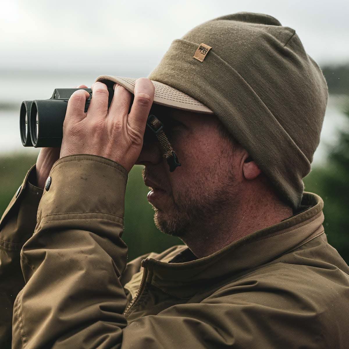Lightweight Ridge Cuff Beanie 100% Merino Wool
