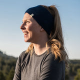 Reversible Headband 100% Merino Wool