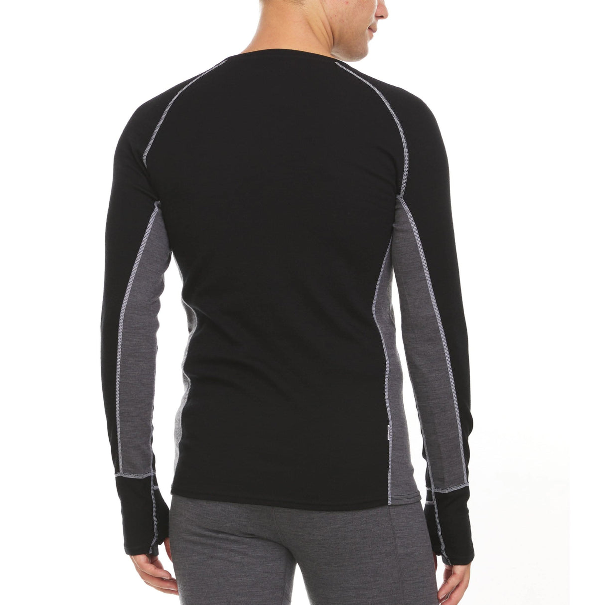 Men's Wool Long Sleeve Crew Woolverino