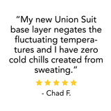 1868 Union Suit - Long Underwear - 100% Merino Wool