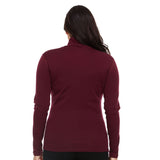 Women's Long Sleeve Turtleneck 100% Merino Wool