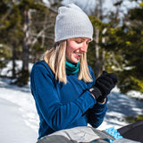 Everyday Rib Knit Beanie 100% Merino Wool