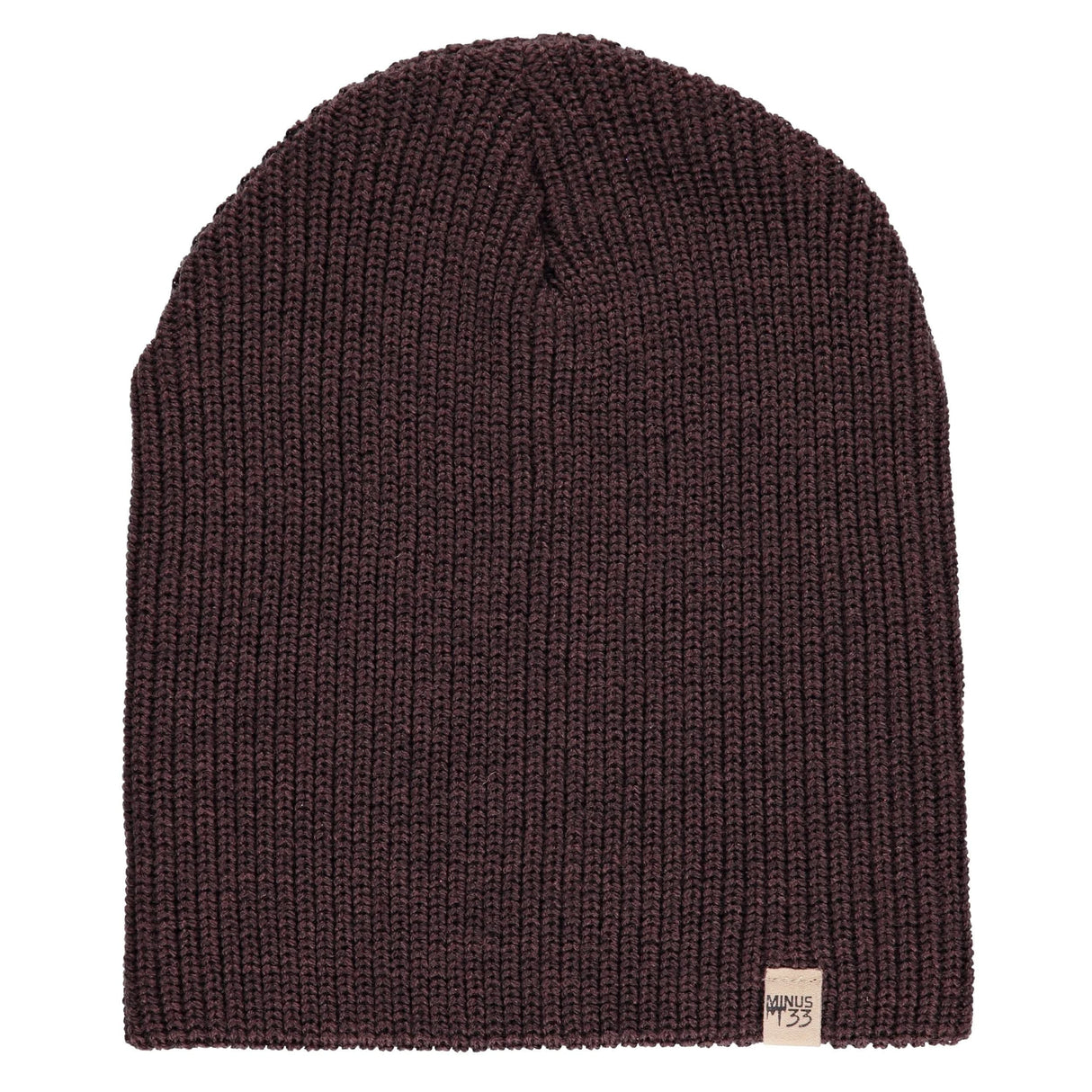 Everyday Rib Knit Beanie 100% Merino Wool