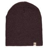 Everyday Rib Knit Beanie 100% Merino Wool