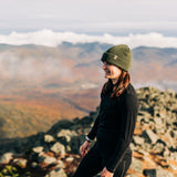 Everyday Rib Knit Beanie 100% Merino Wool