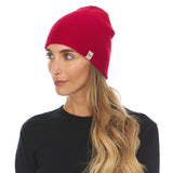 Everyday Rib Knit Beanie 100% Merino Wool