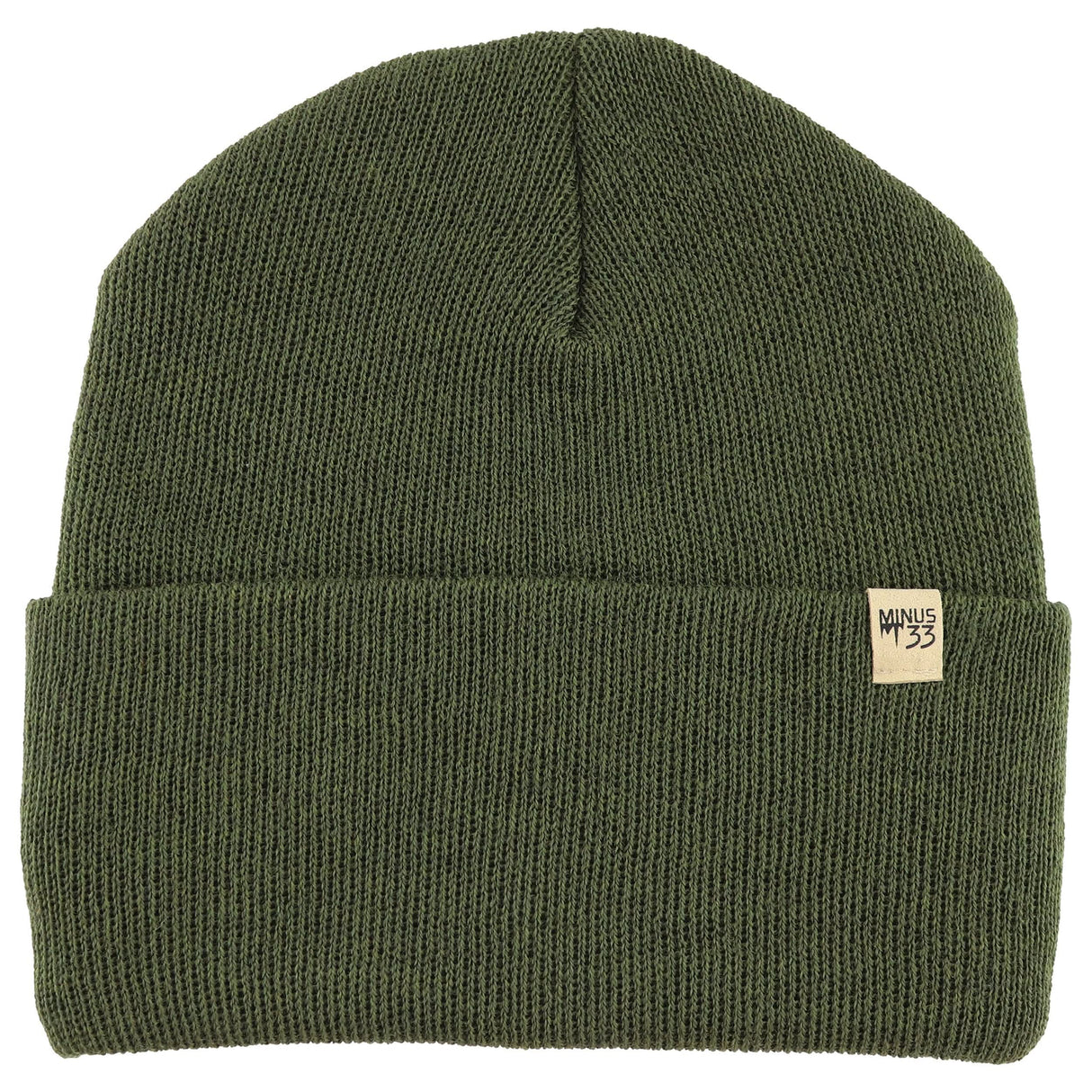 Midweight Knit Cuff Beanie 100% Merino Wool