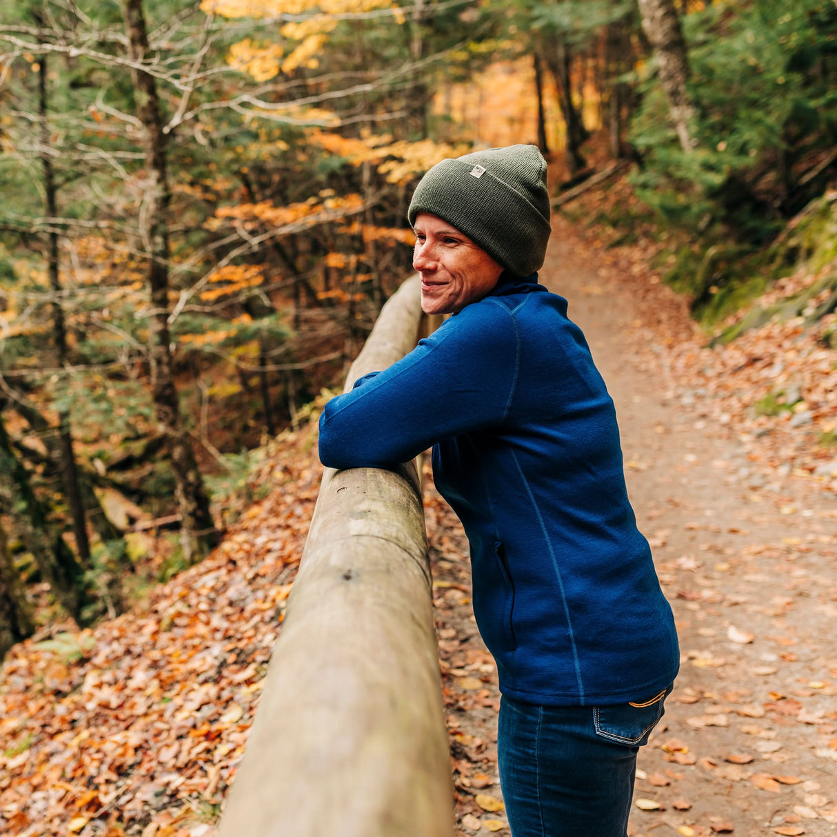 Midweight Knit Cuff Beanie 100% Merino Wool