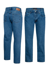 Men's Straight Leg Denim Jeans, 100% Cotton Denim Jeans