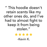 Men's Heavyweight Wool Hoodie Kodiak Fleece