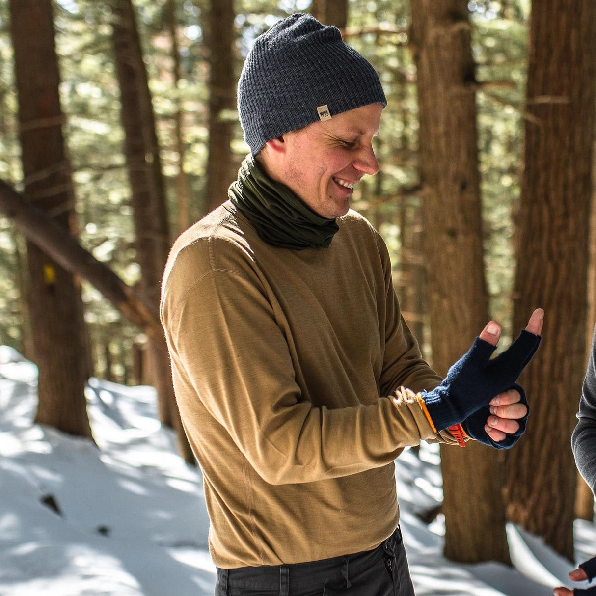 Midweight Men's Crew 100% Merino Wool