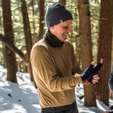 Midweight Men's Crew 100% Merino Wool