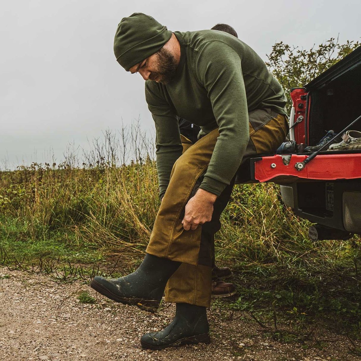 Midweight Men's Crew 100% Merino Wool
