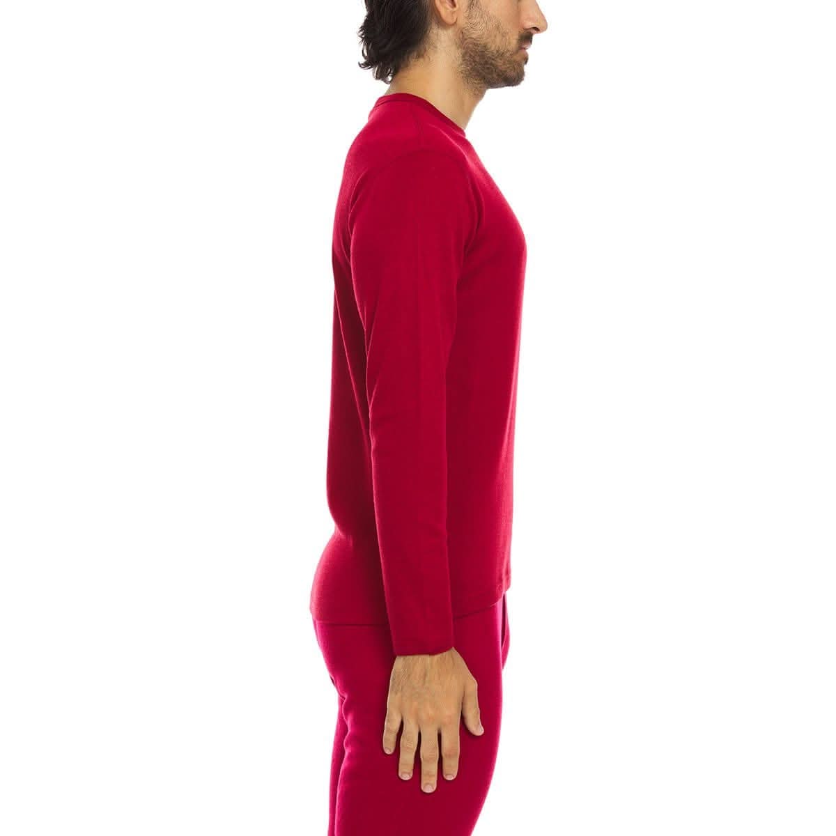 Midweight Men's Crew 100% Merino Wool