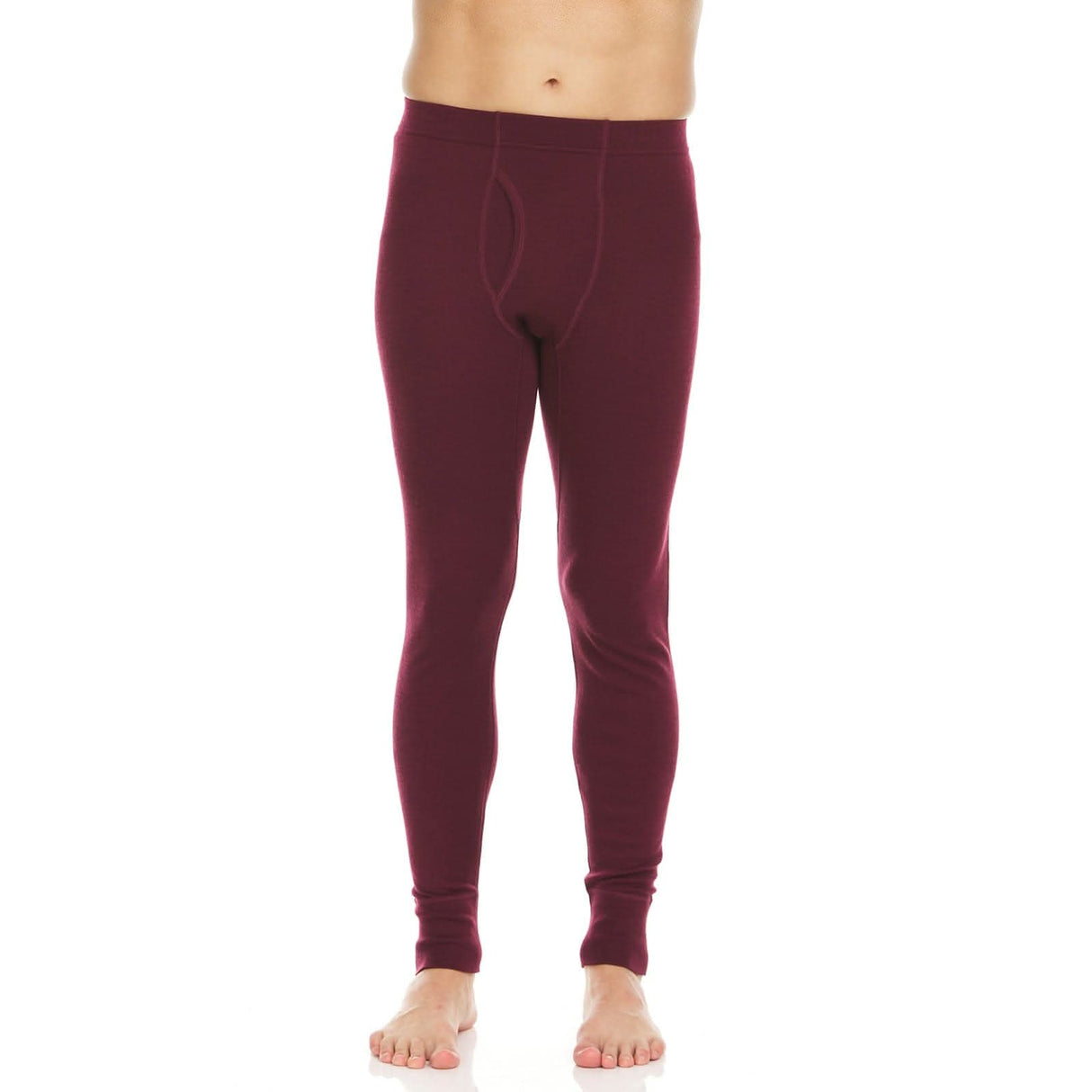 Midweight Men's Long Underwear Bottom 100% Merino Wool