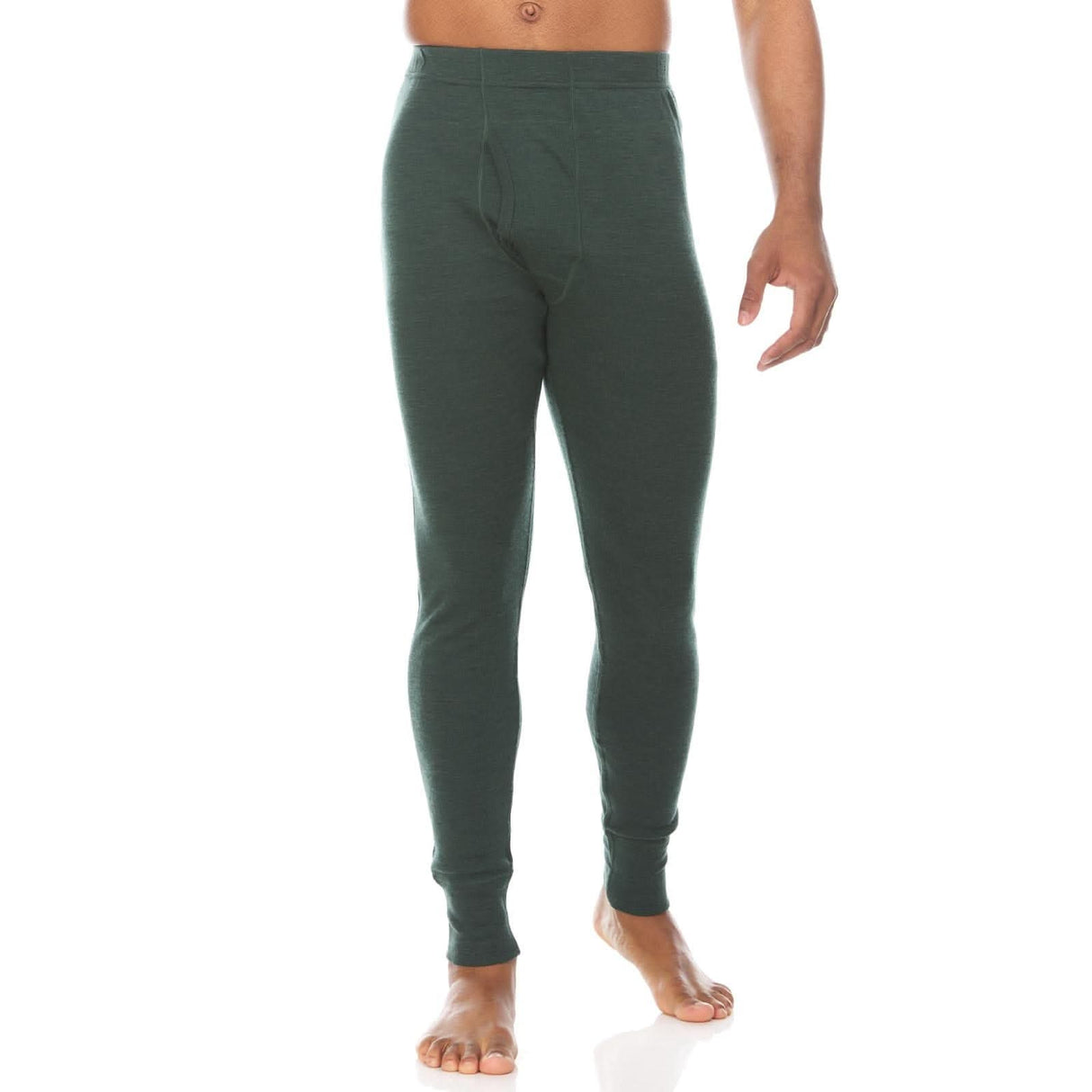 Midweight Men's Long Underwear Bottom 100% Merino Wool