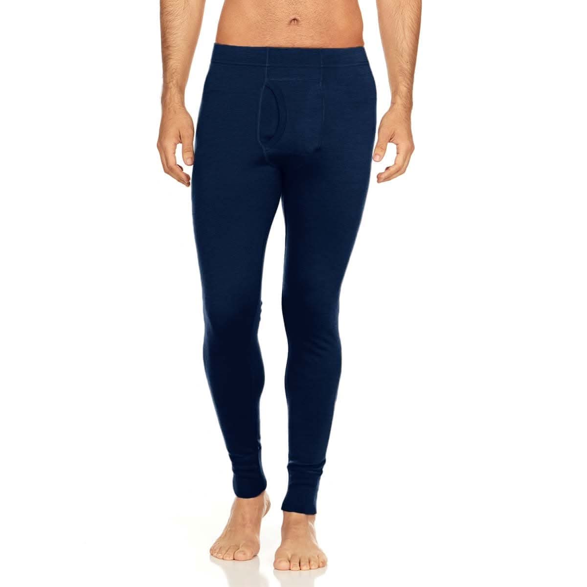Midweight Men's Long Underwear Bottom 100% Merino Wool