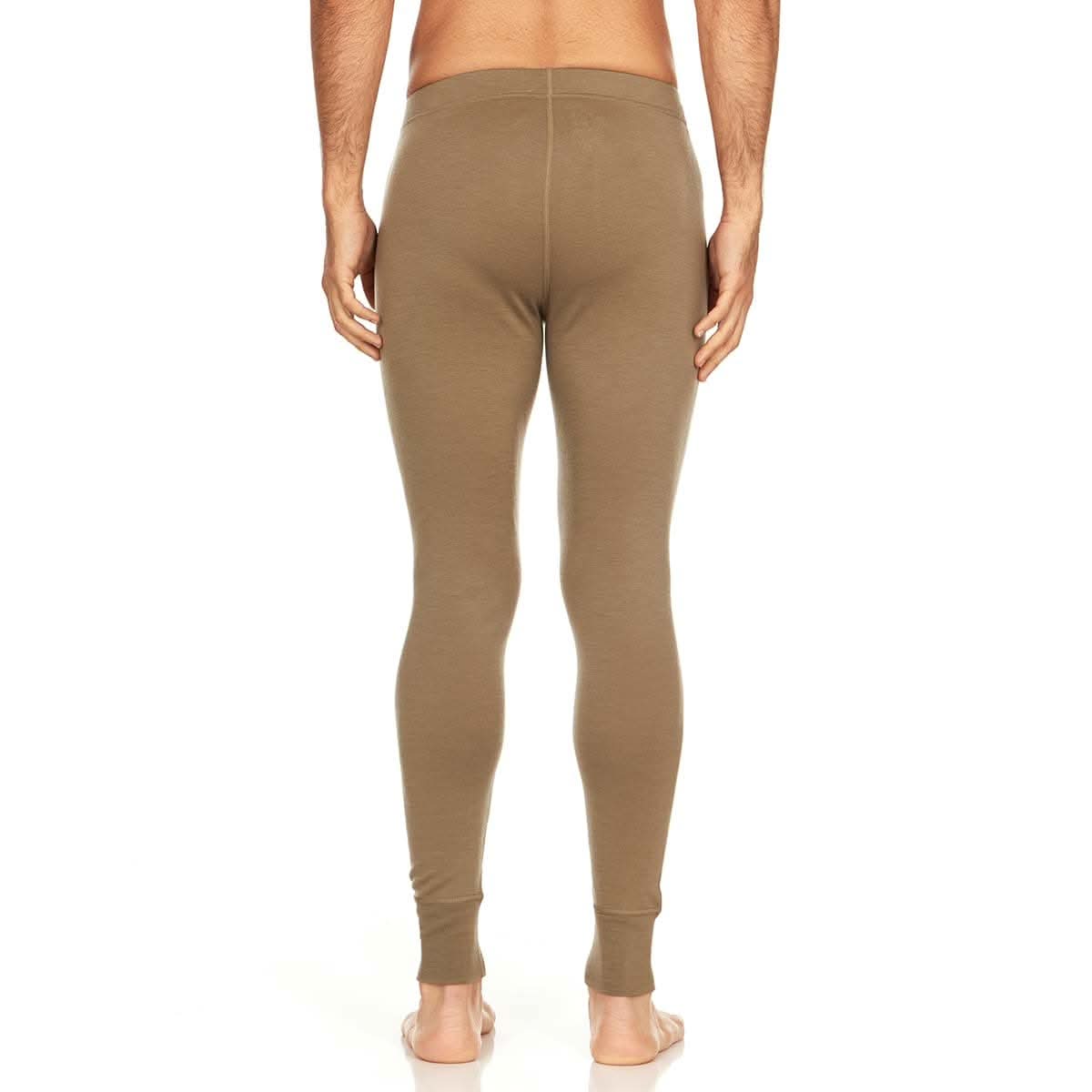 Midweight Men's Long Underwear Bottom 100% Merino Wool