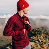 Midweight - Men's 1/4 Zip 100% Merino Wool