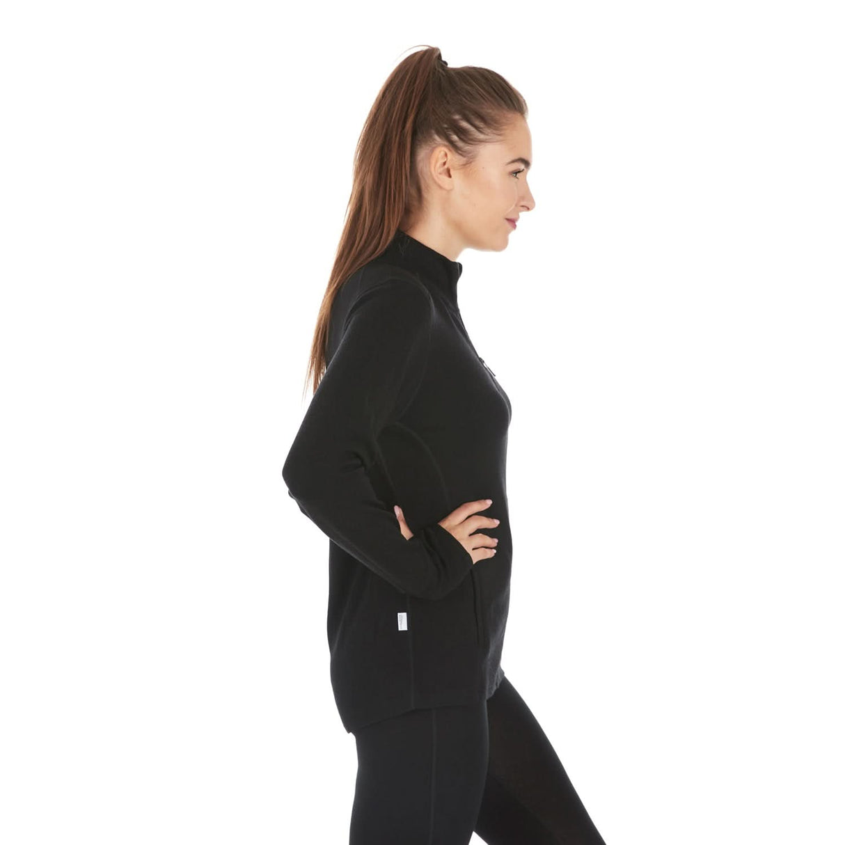 Heavyweight Women's Wool Full Zip Wilderness