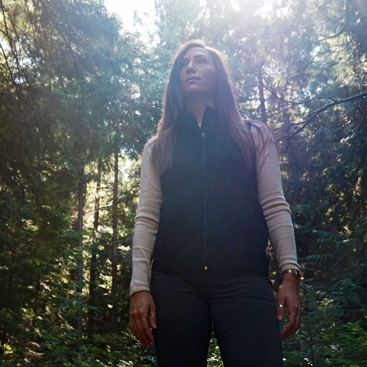 Women's Heavyweight Wool Vest Wilderness