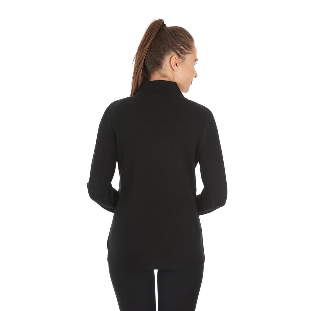Women's Heavyweight Wool 1/4 Zip Wilderness