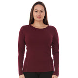 Ossipee Women's Midweight Crew 100% Merino Wool