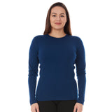 Ossipee Women's Midweight Crew 100% Merino Wool