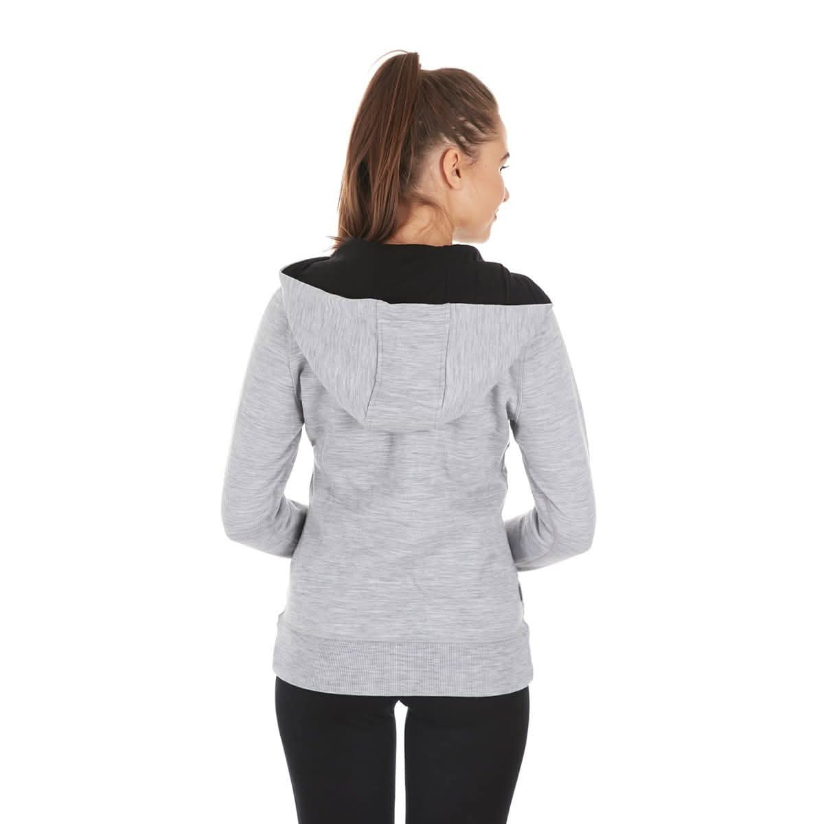 Women's Brushed Wool Hoodie Kodiak Fleece