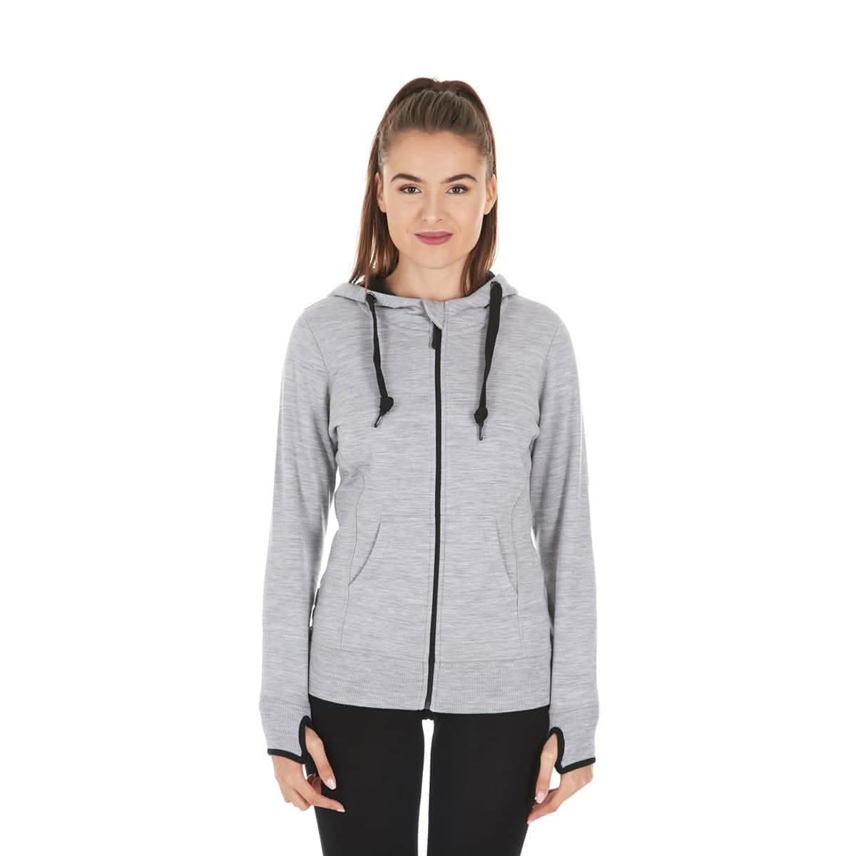 Women's Brushed Wool Hoodie Kodiak Fleece