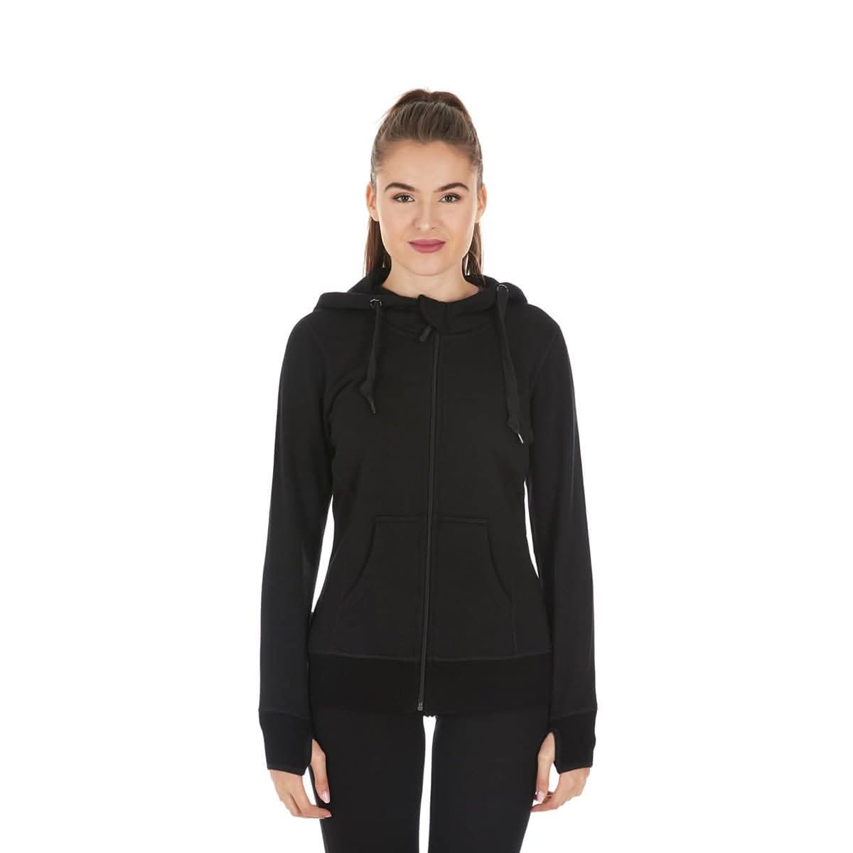 Women's Brushed Wool Hoodie Kodiak Fleece