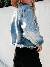 Cotton jean jacket