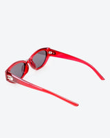 VEGA - Black Lenses, Translucent Red Frame