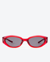 VEGA - Black Lenses, Translucent Red Frame