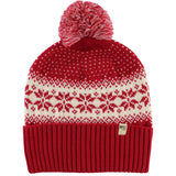Knit Cuff Pom Beanie - Midweight, 100% Merino Wool