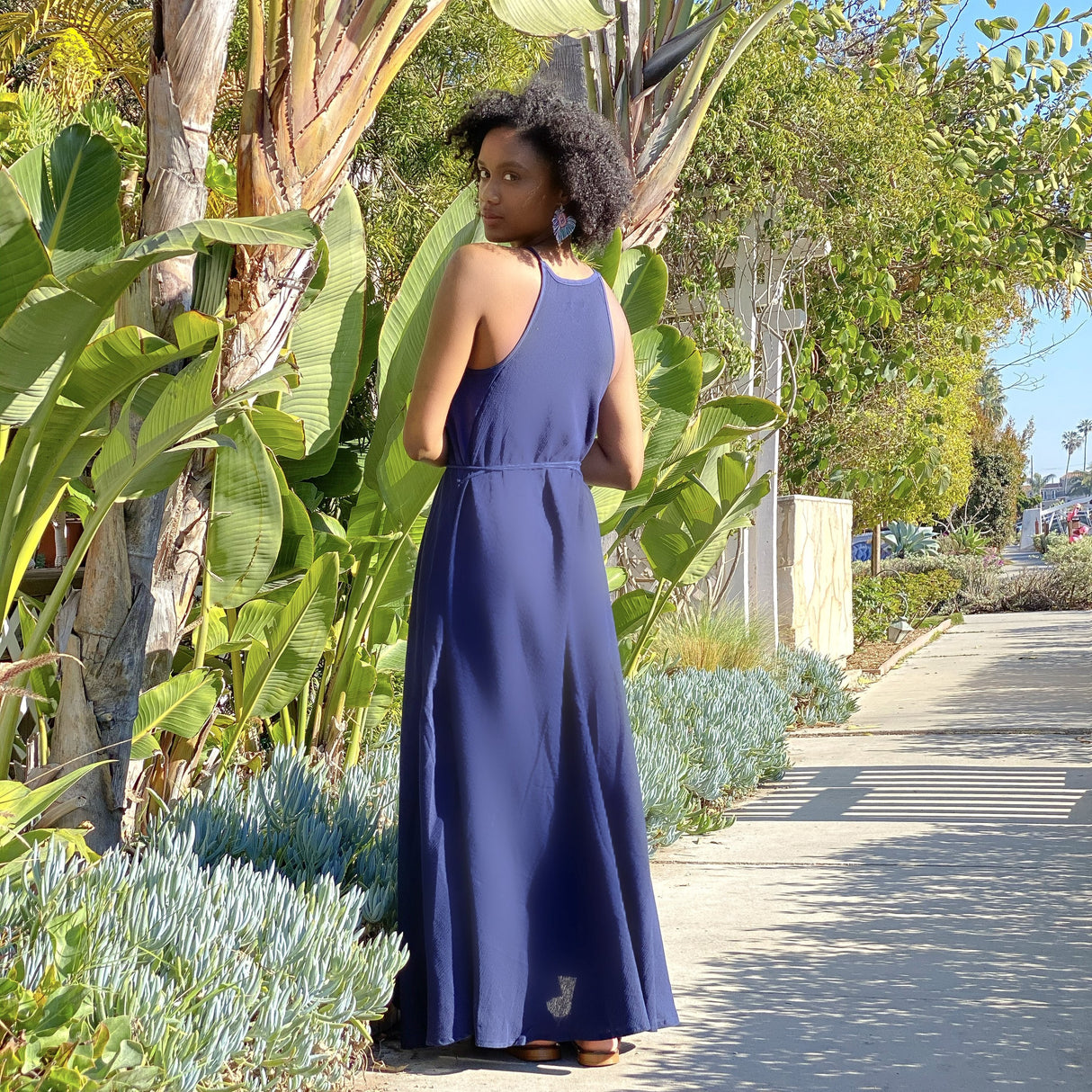 Long Dress | 100% Cotton Maxi Dress by Callie | Airy Dress | Elegant Essential