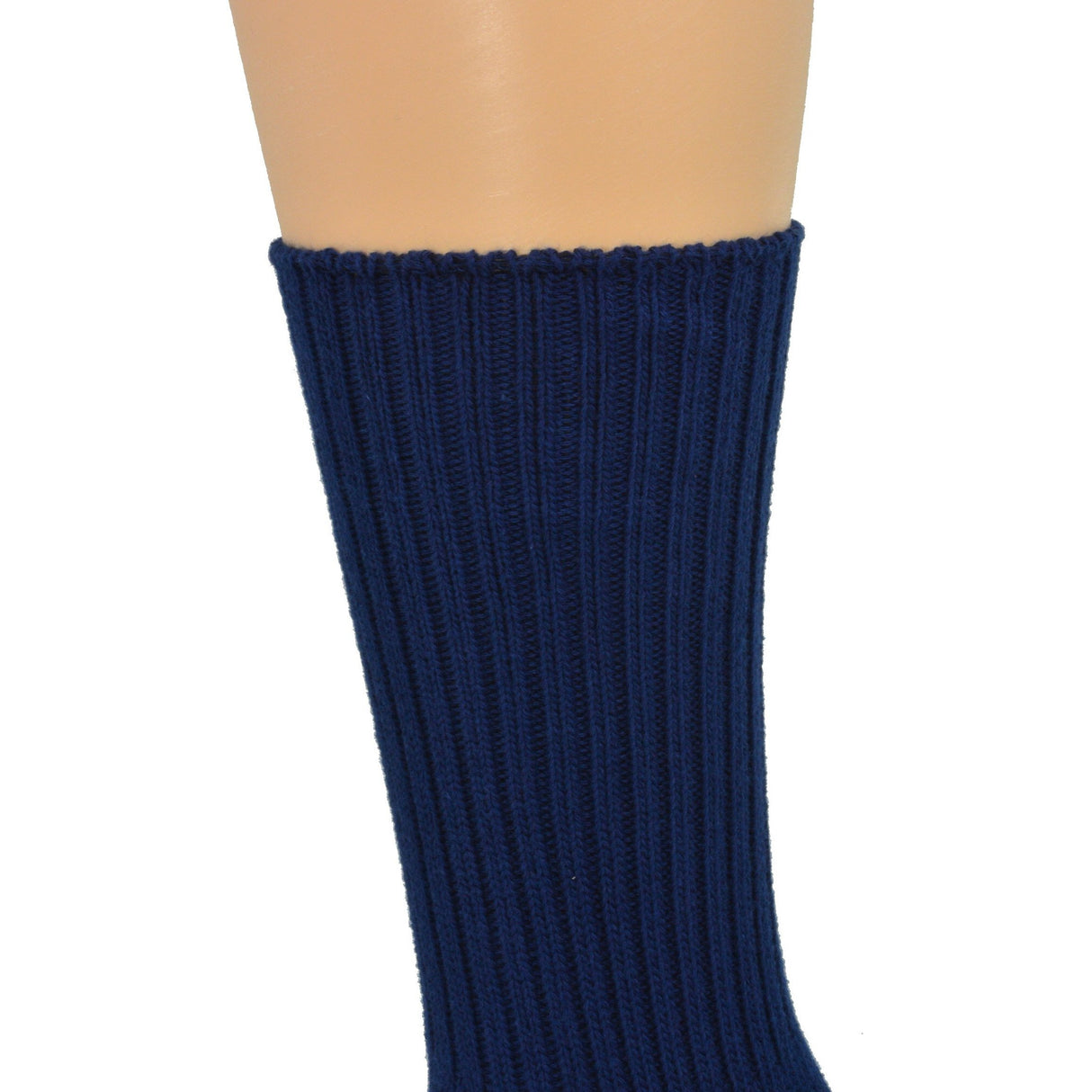 Organic Cotton Blend Socks | Midweight Unisex Athletic Crew Socks - Pack of 3 Pairs