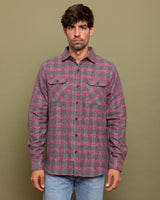Men's Grand Flannel, Burgundy