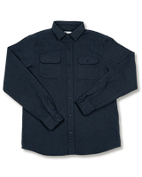 Men's Grand Flannel Shirt, Navy