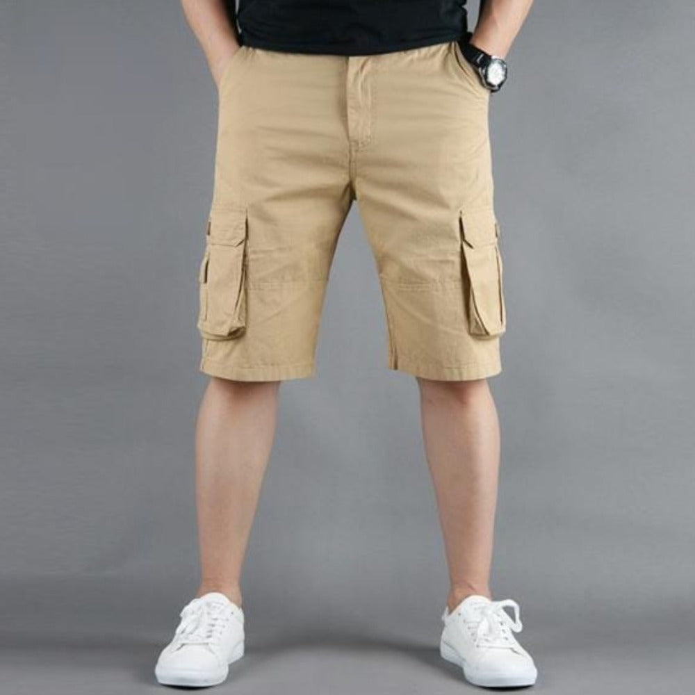 Men's Casual Cargo Shorts with Side Pockets, Men's Shorts
