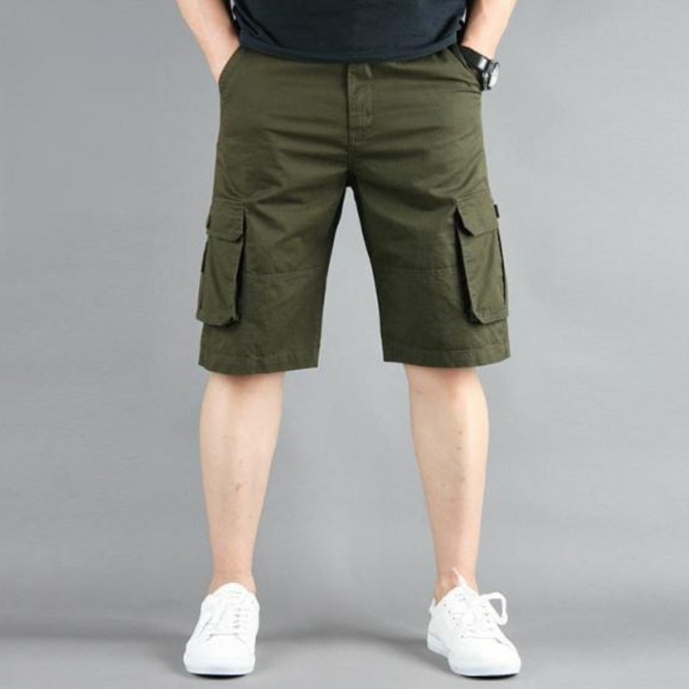Men's Casual Cargo Shorts with Side Pockets, Men's Shorts