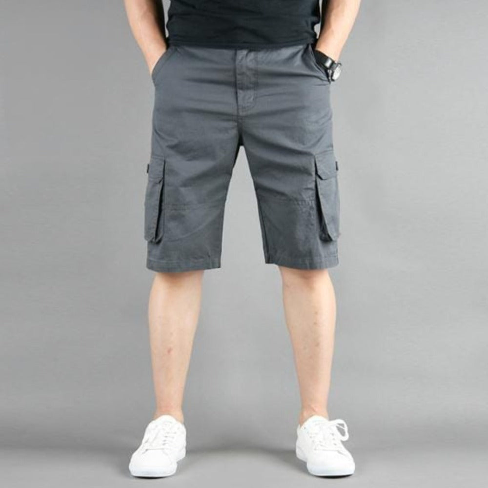 Men's Casual Cargo Shorts with Side Pockets, Men's Shorts