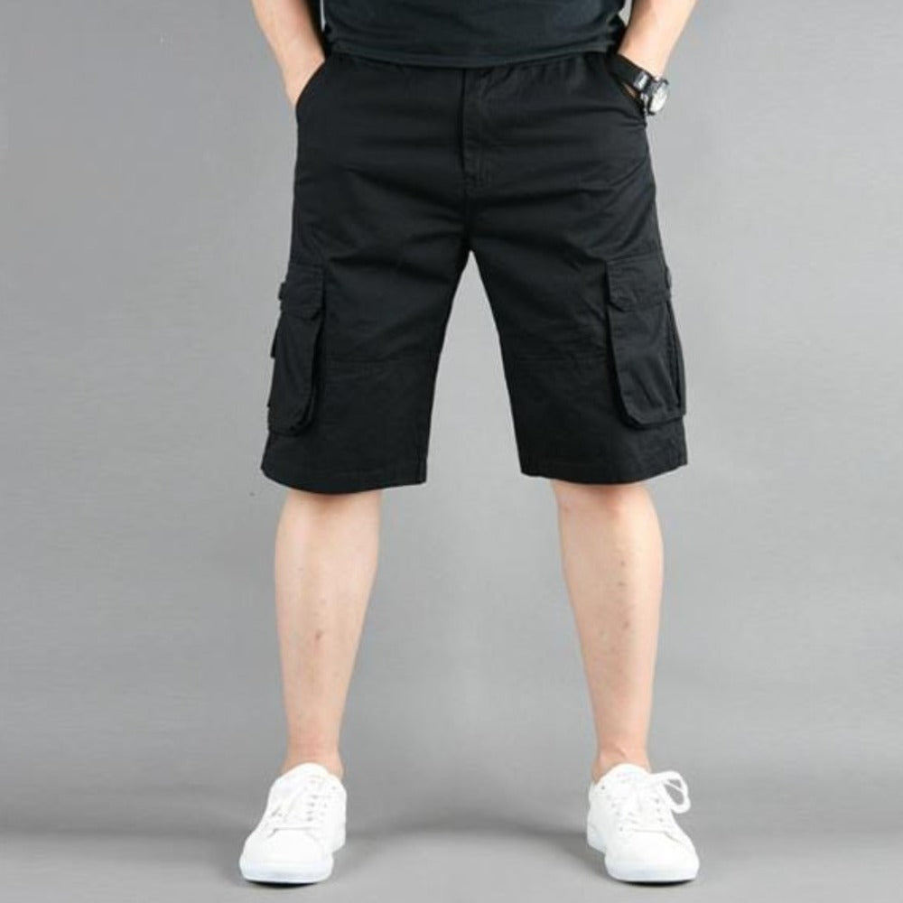 Men's Casual Cargo Shorts with Side Pockets, Men's Shorts