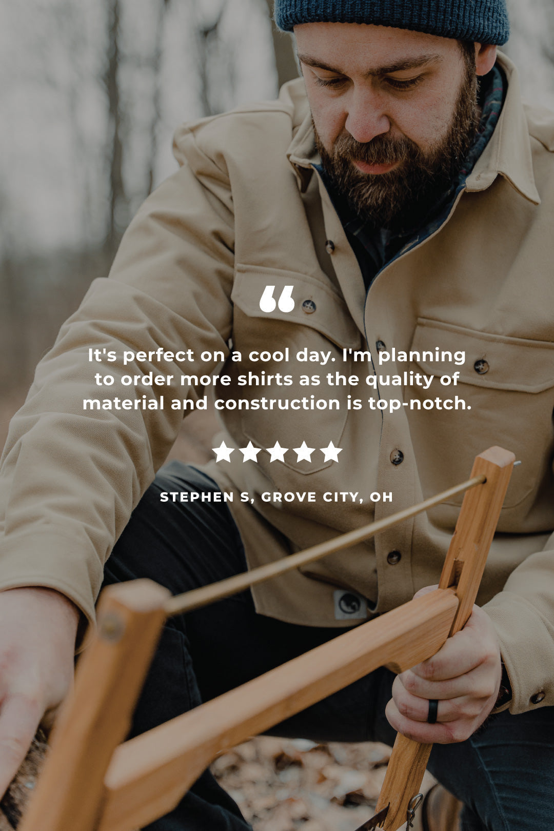 Men's Lined Yukon Flannel Shirt Jacket, Tan