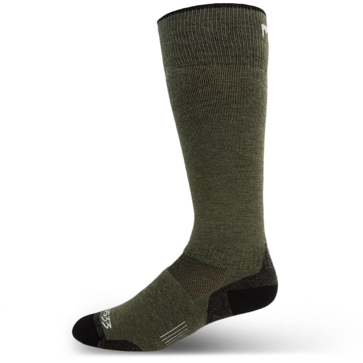 Over the Calf Lightweight Wool Socks Mountain Heritage
