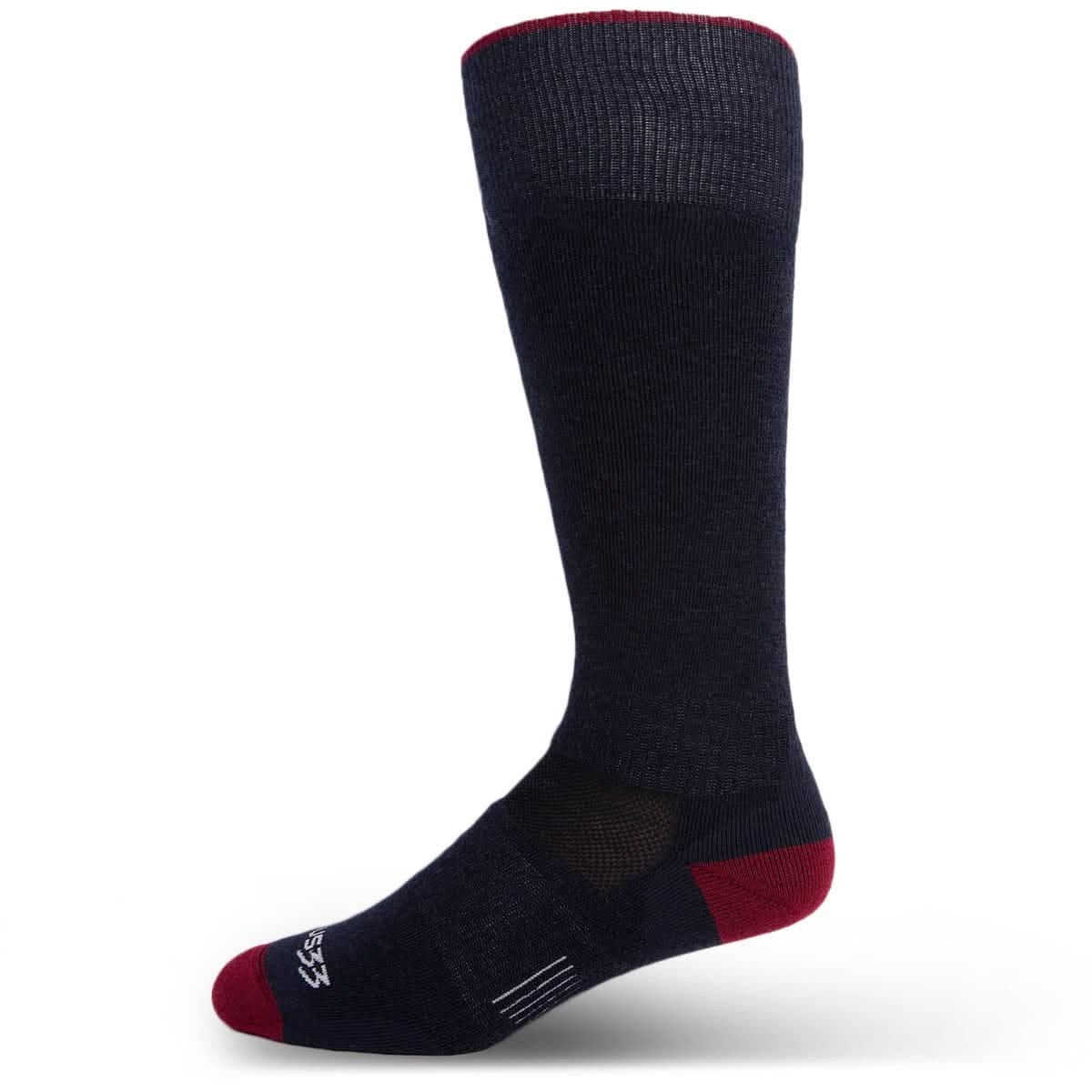 Over the Calf Lightweight Wool Socks Mountain Heritage