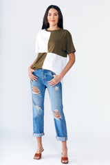 Billie 100% Organic Peruvian Cotton Jersey - Boyfriend Tee