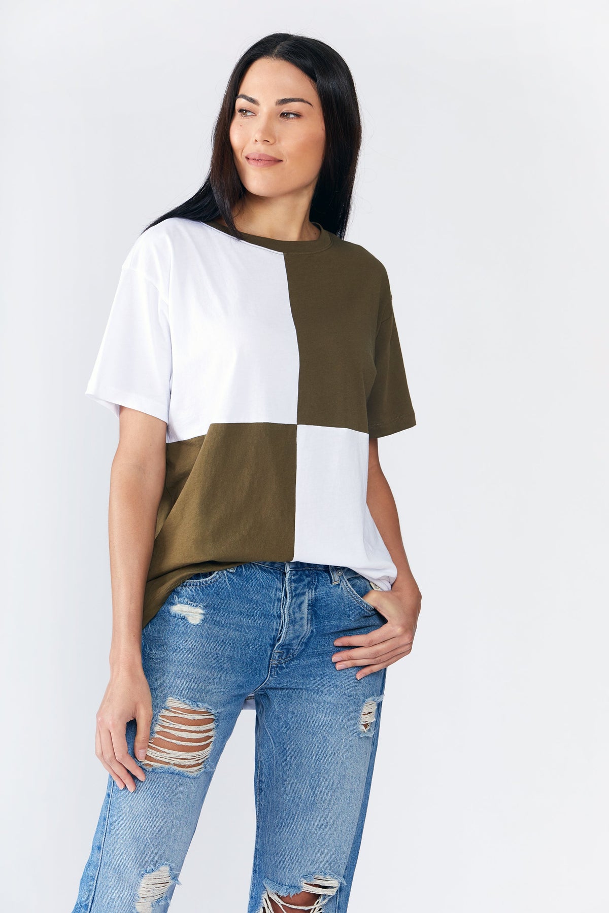 Billie 100% Organic Peruvian Cotton Jersey - Boyfriend Tee